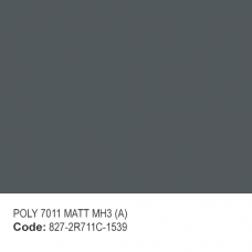 POLYESTER RAL 7011 MATT MH3 (A)